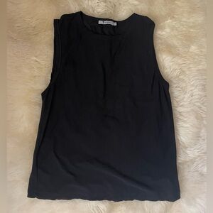 Vintage Alexander wang unisex sleeveless black tank top